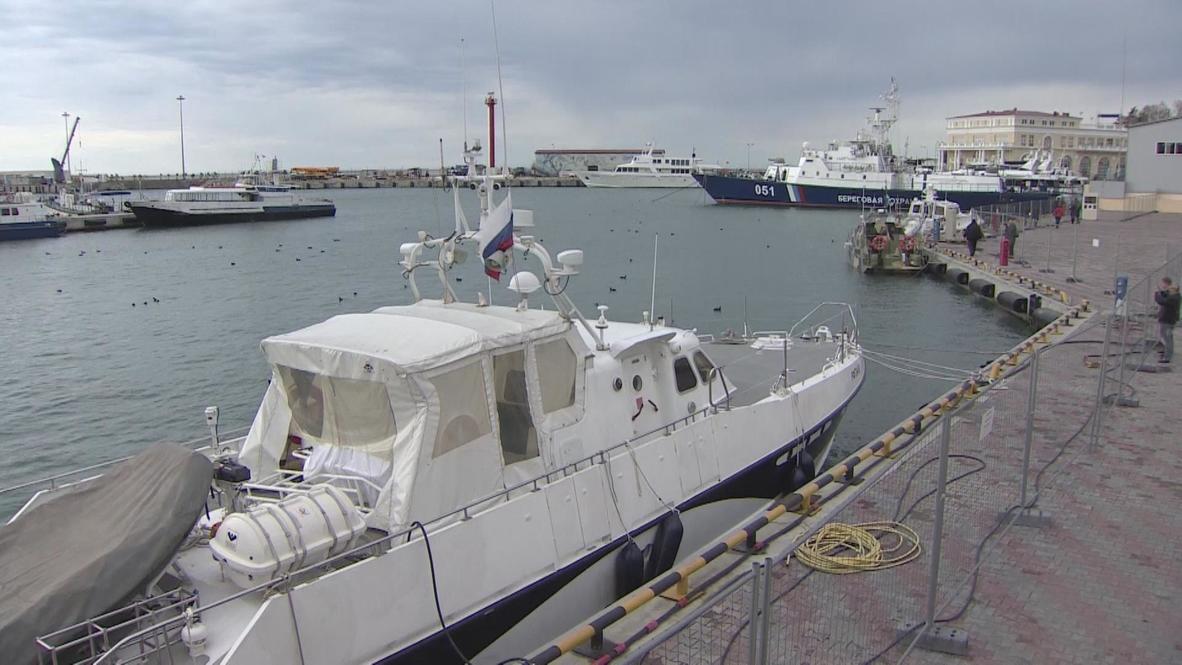 Russia: Navy secures Sochi Olympics zone