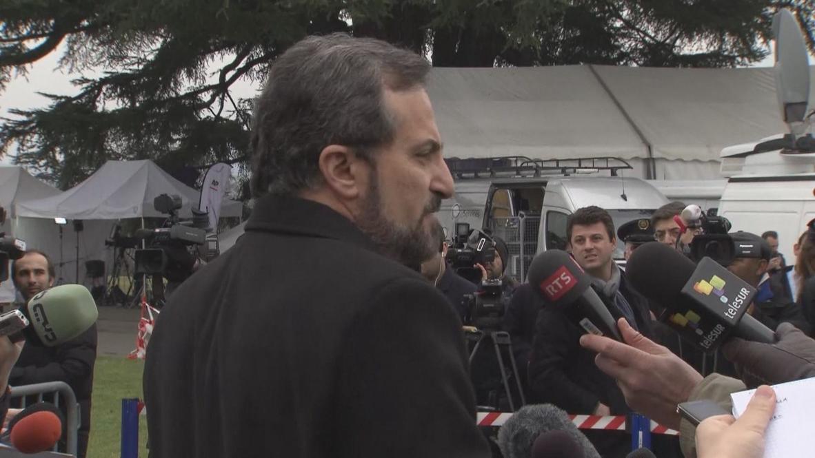 Switzerland: Opposition refuse to discuss 'terrorism' - Syria's Deputy FM