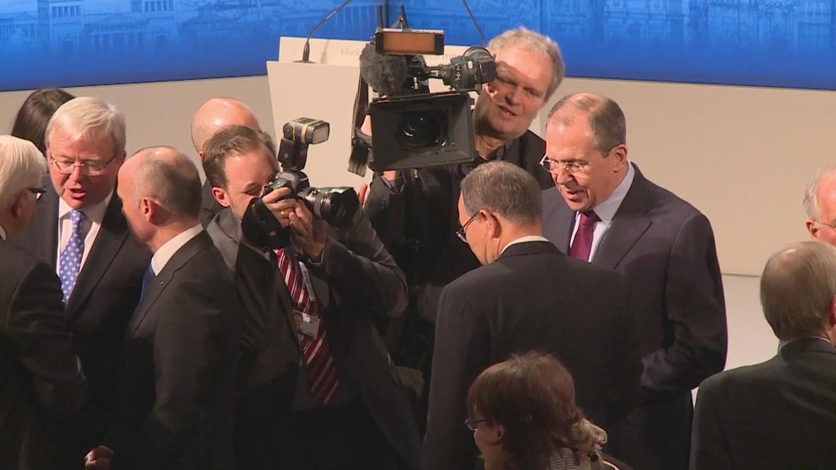 Germany: Ban Ki-moon opens Munich Security Conference session