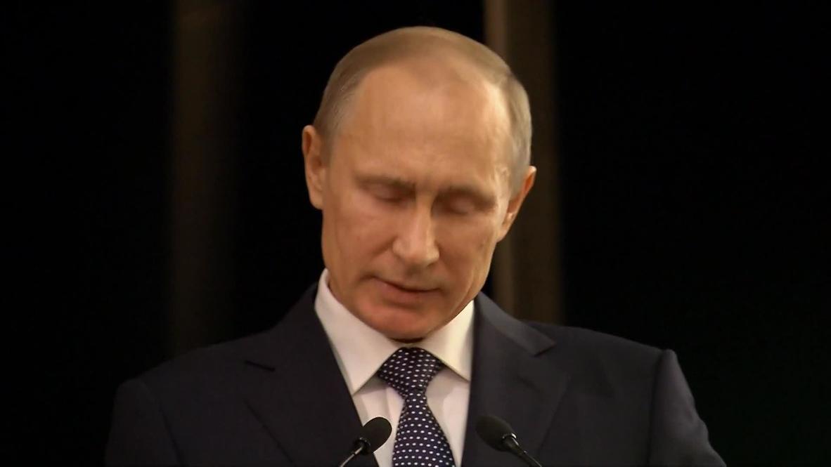 Russia: Putin opens Olympic Committee session in Sochi