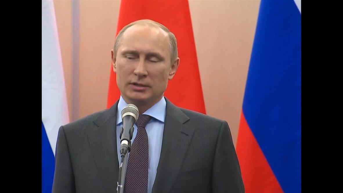 Russia: Putin and Xi check Syrian chemical weapons' transportation