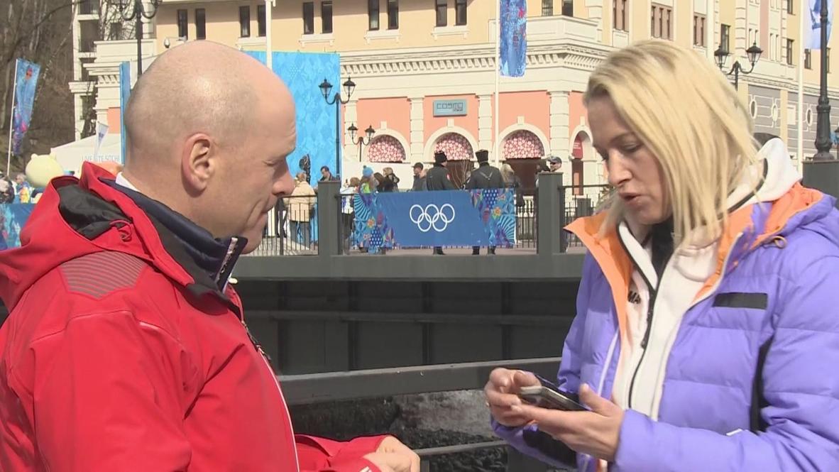 Russia: Former ski champion Didier Cuche praises Sochi