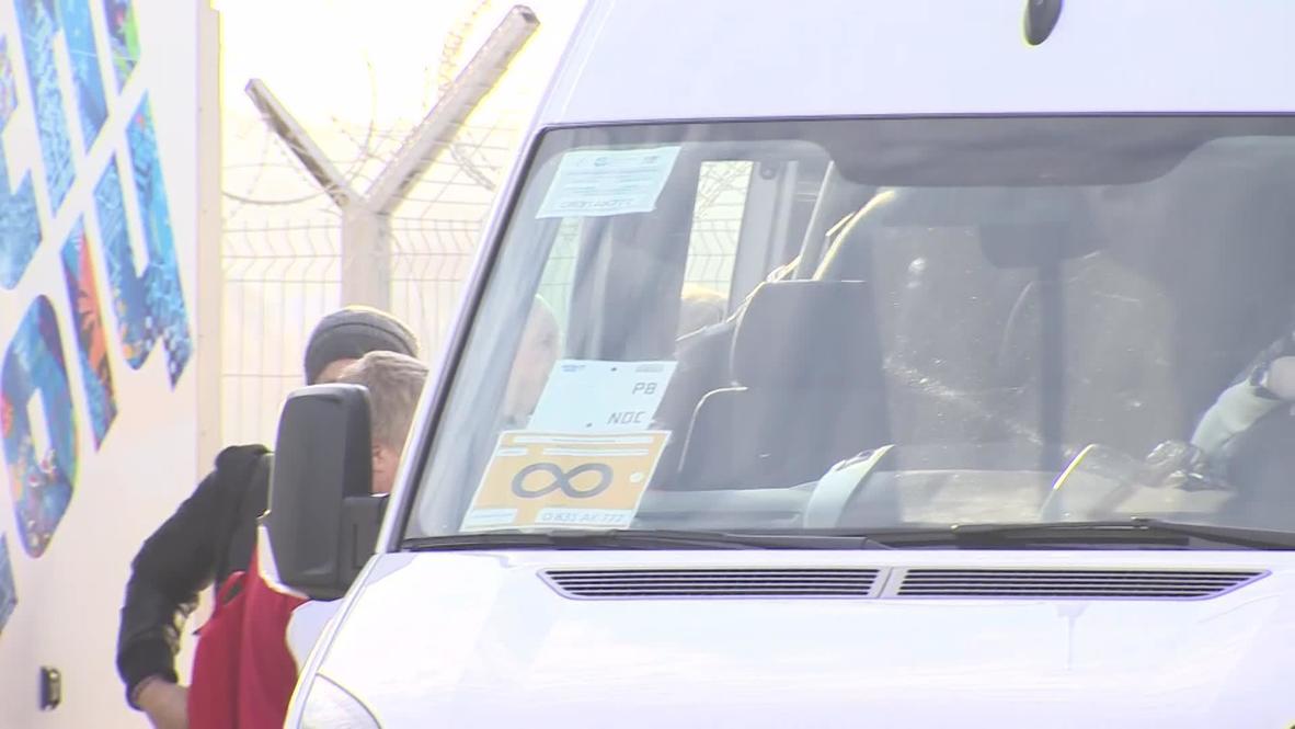 Russia: Alexander Ovechkin lands in Sochi