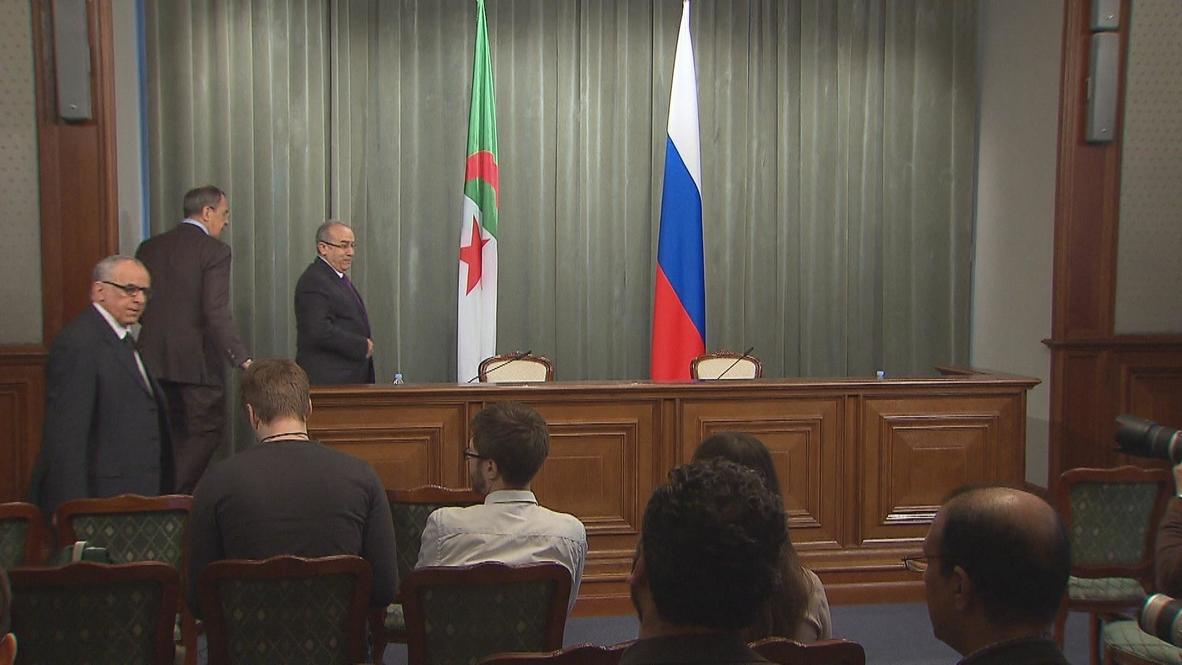 Russia: Lavrov and Algerian FM talk Syria, bilateral cooperation