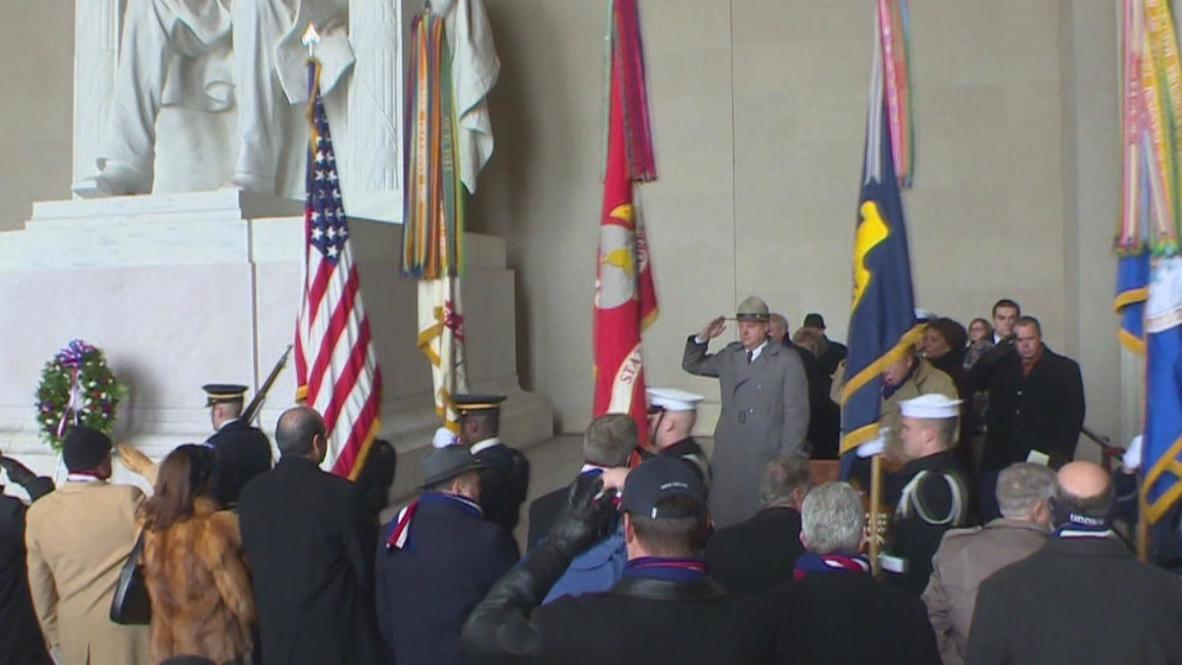 USA: Abraham Lincoln's 205th celebrated in D.C.