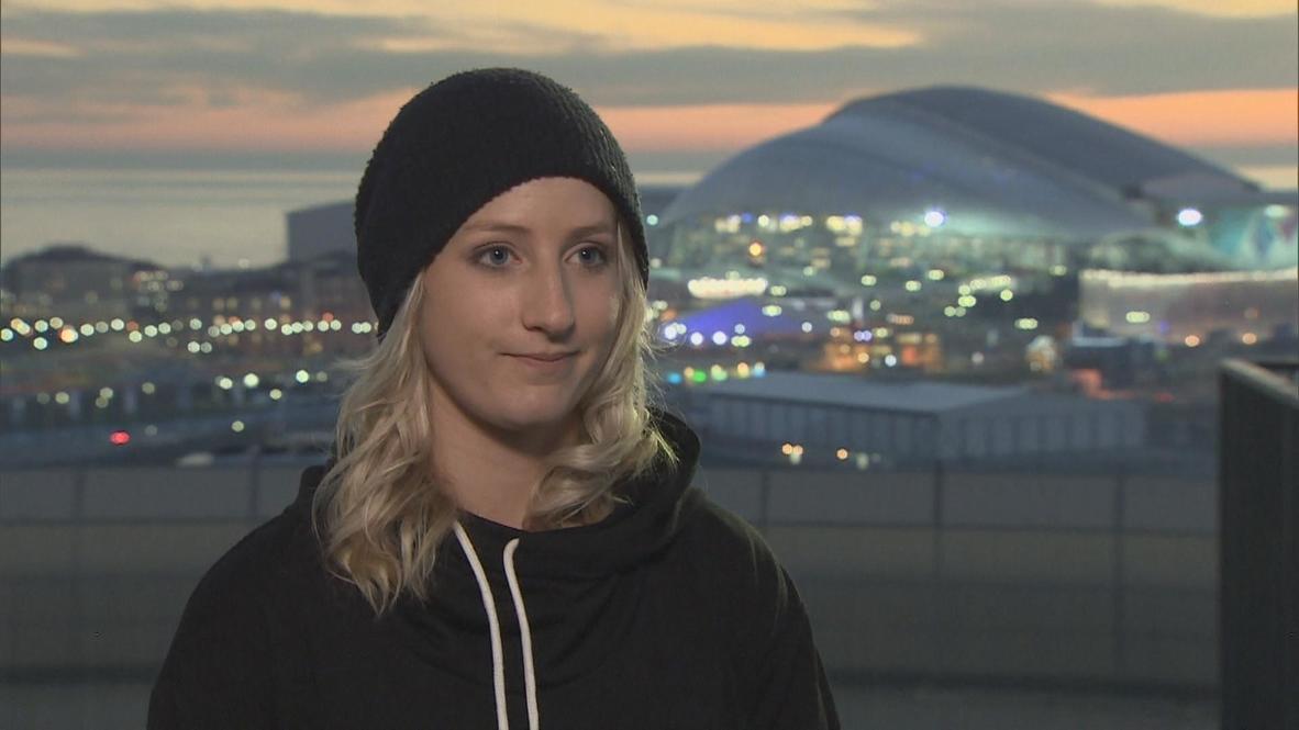 Russia: Olympic snowboarders talk accommodation and Sochi snow