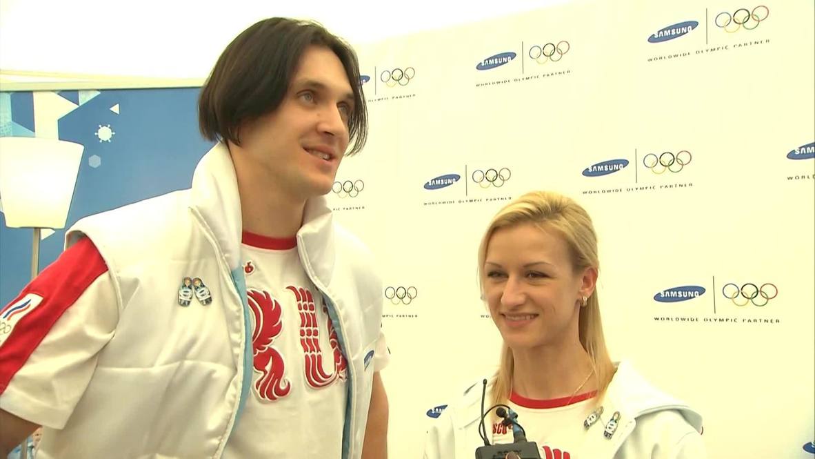 Russia: Gold medal for Russia figure skating pair