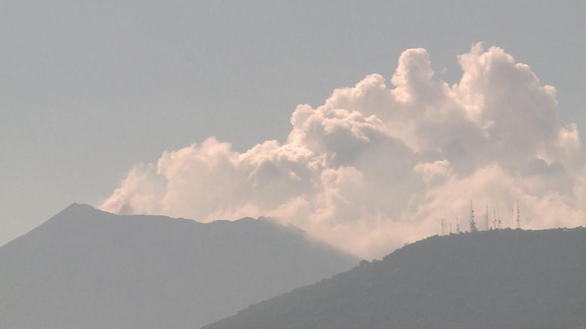 El Salvador: Most active volcano puts San Miguel on orange alert