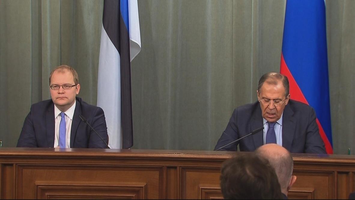 Russia: Lavrov calls out EU for drafting Ukraine association agreement behind Russia's back