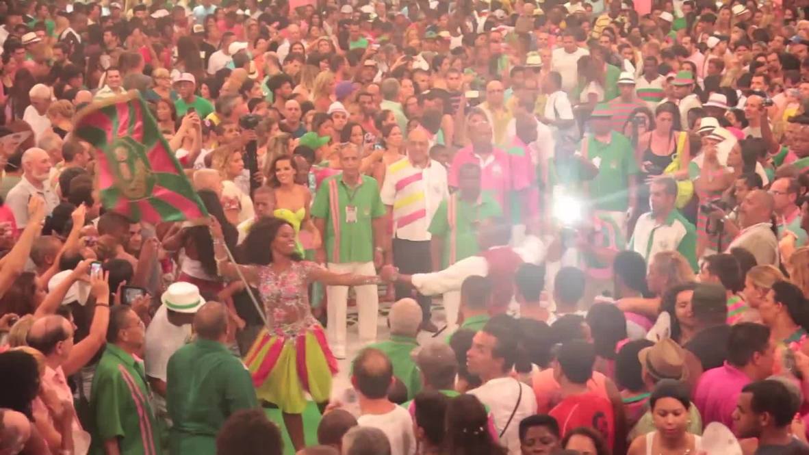 Brazil: Samba school parties harder than ever for Carnival
