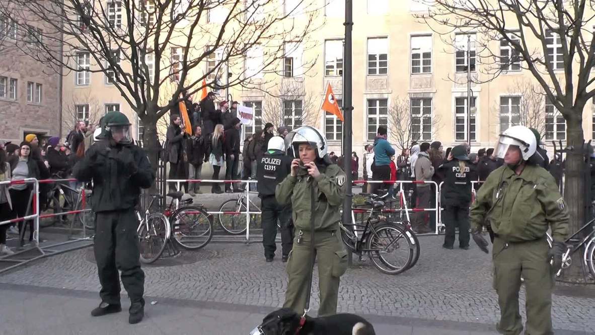 Germany: Clashes break out at NPD protest rally