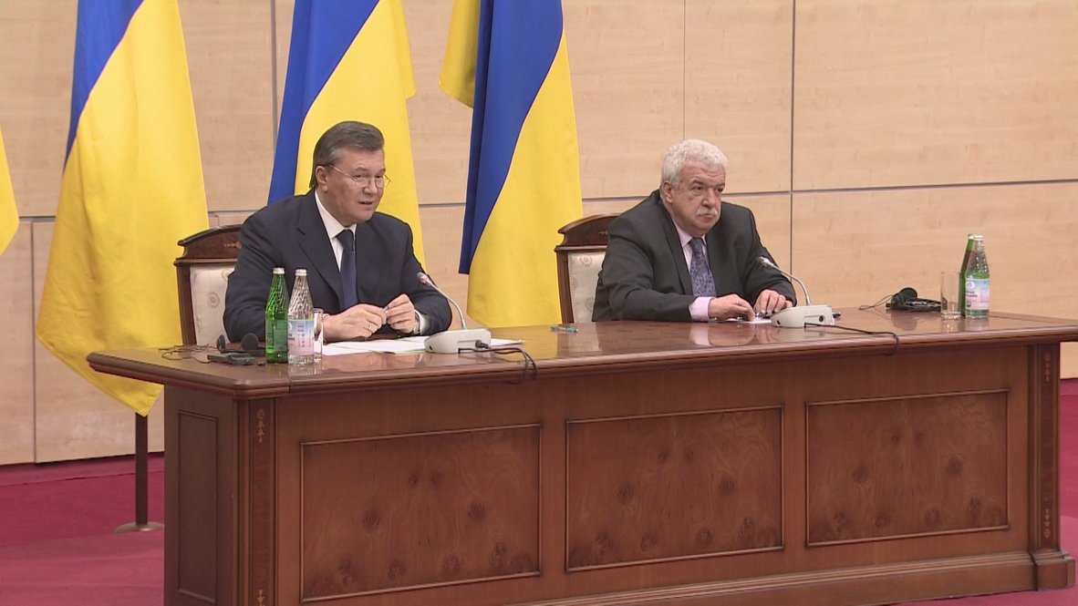 Russia: People of Crimea are protecting their lives - Yanukovych