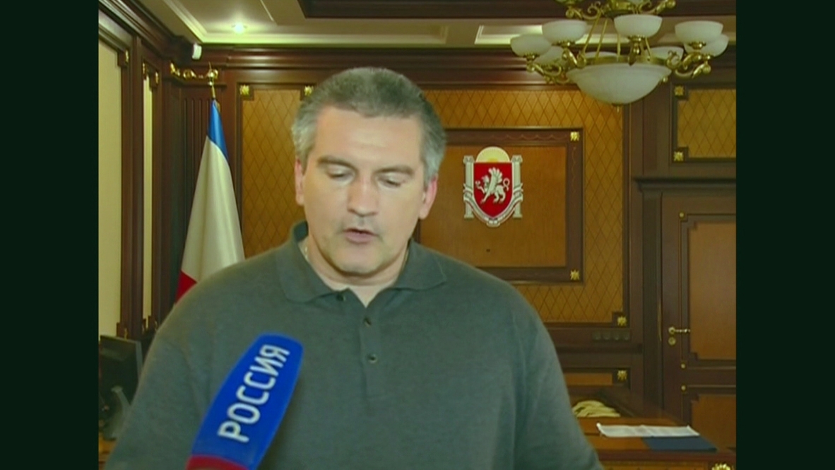 Ukraine: Armed Forces are declaring allegiance en masse- Crimean PM Aksyonov