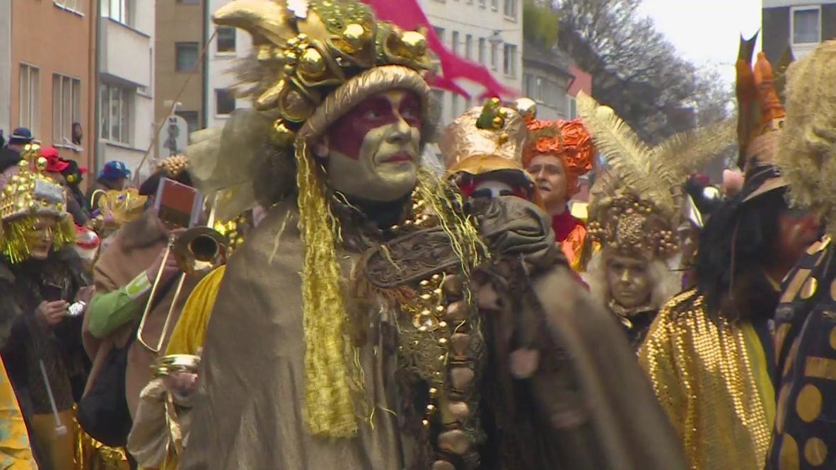 Germany: Cologne carnival reaches climax