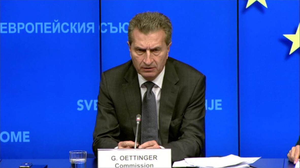 Belgium: Ukraine situation has no effect on European gas supply - EC Commissioner for Energy