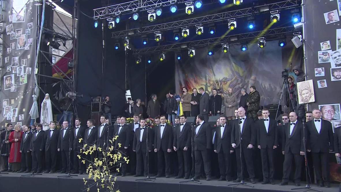 Ukraine: Khodorkovsky preaches peace on Maidan