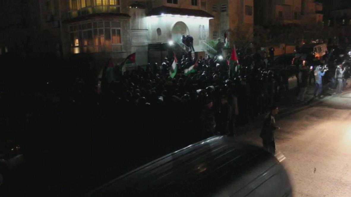 Jordan: Protesters demand expulsion of Israeli ambassador after IDF shooting
