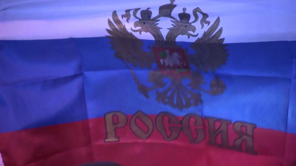 Ukraine: Simferopol celebrates referendum results