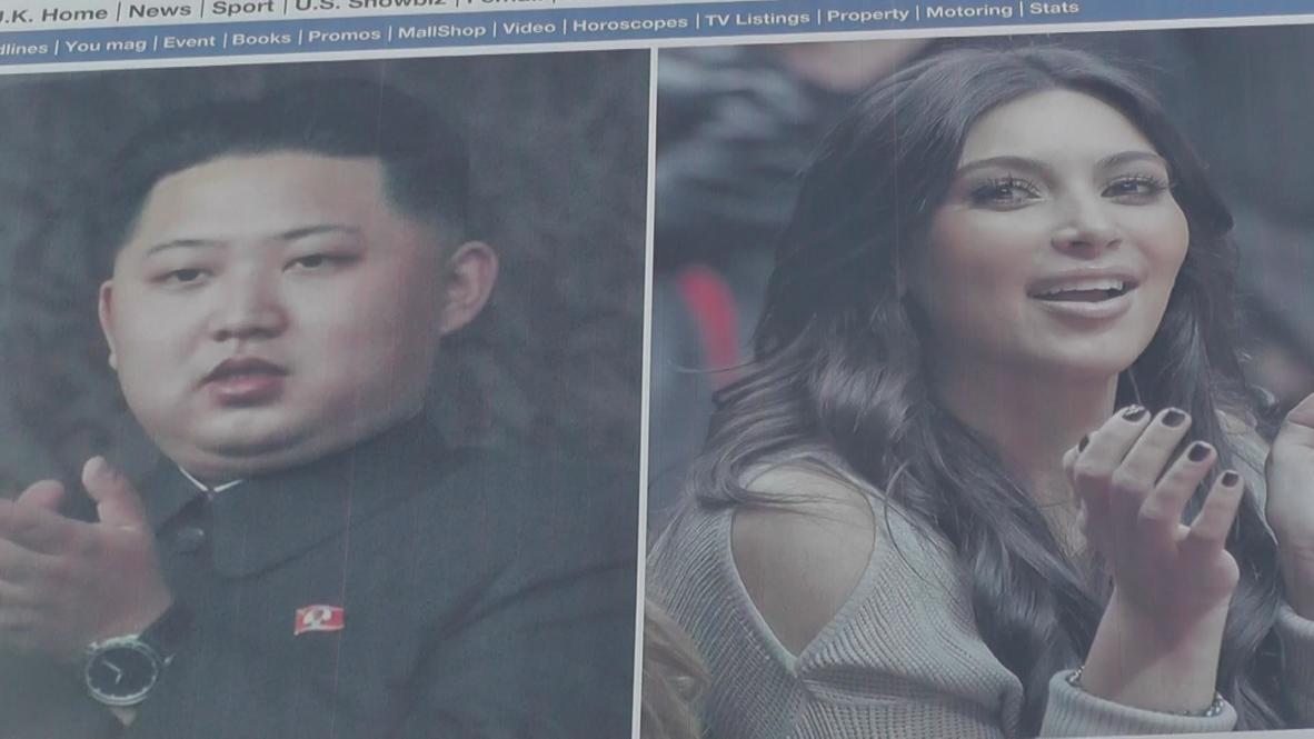 USA: LA billboard is a real North Korean Kimtastrophe