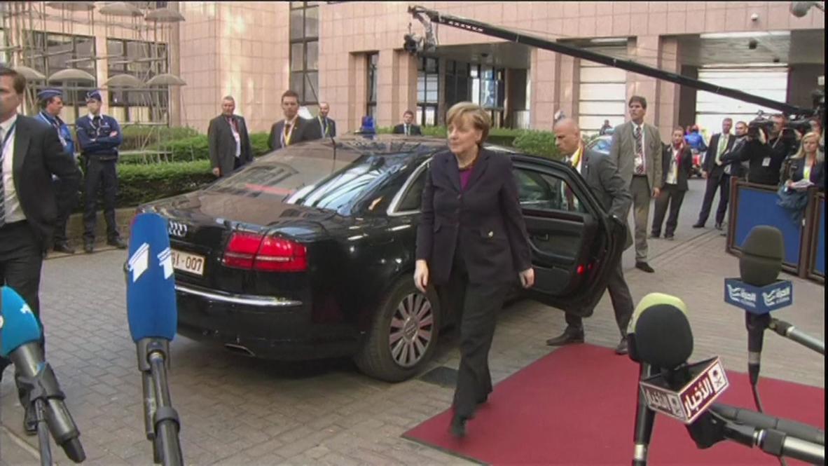 Belgium: European leaders gather for Ukraine crisis summit