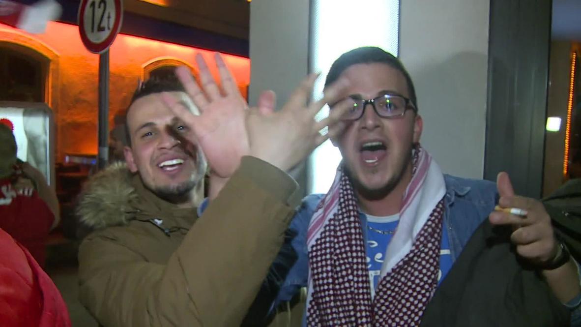 Germany: FC Bayern Munich fans go crazy after winning Bundesliga