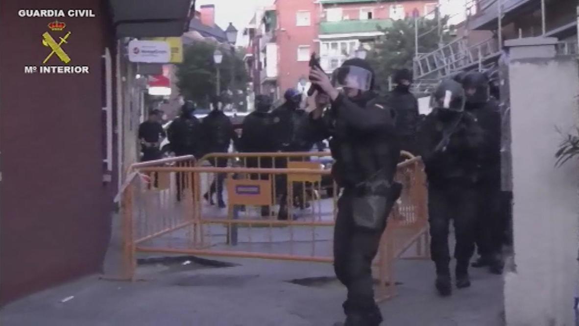 Spain: MS-13 street gang members arrested across country