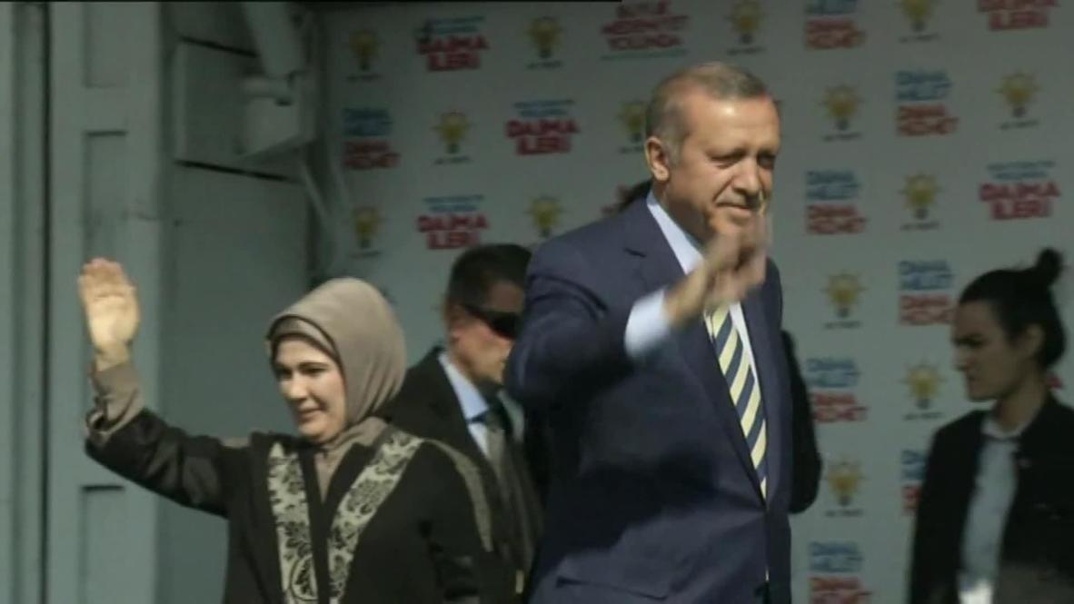 Turkey: Erdogan's high-pitch speech has to be heard!