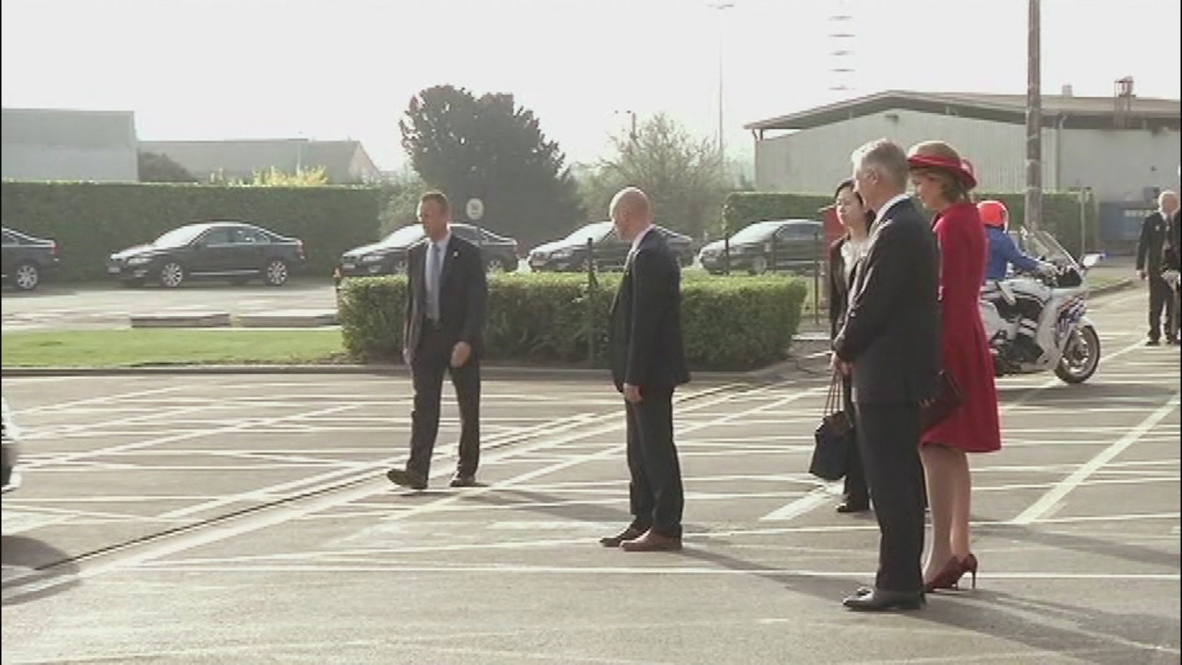 Belgium: Xi Jinping and Belgian king talk Volvo and cars