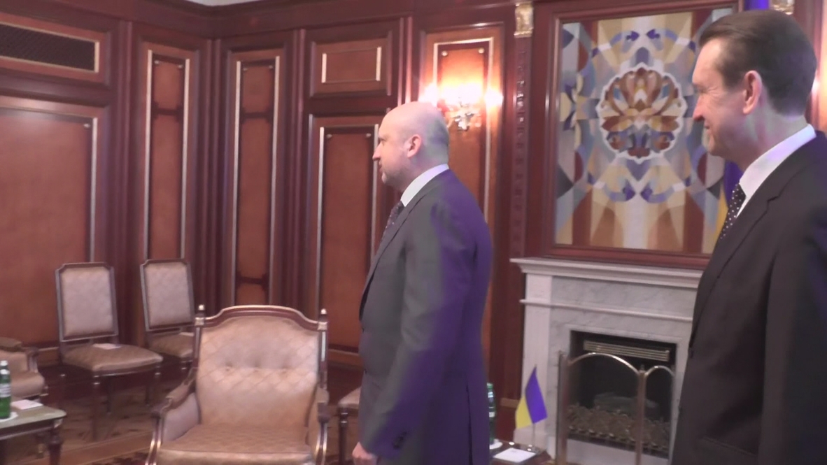 Ukraine: Turchynov meets OSCE PA president