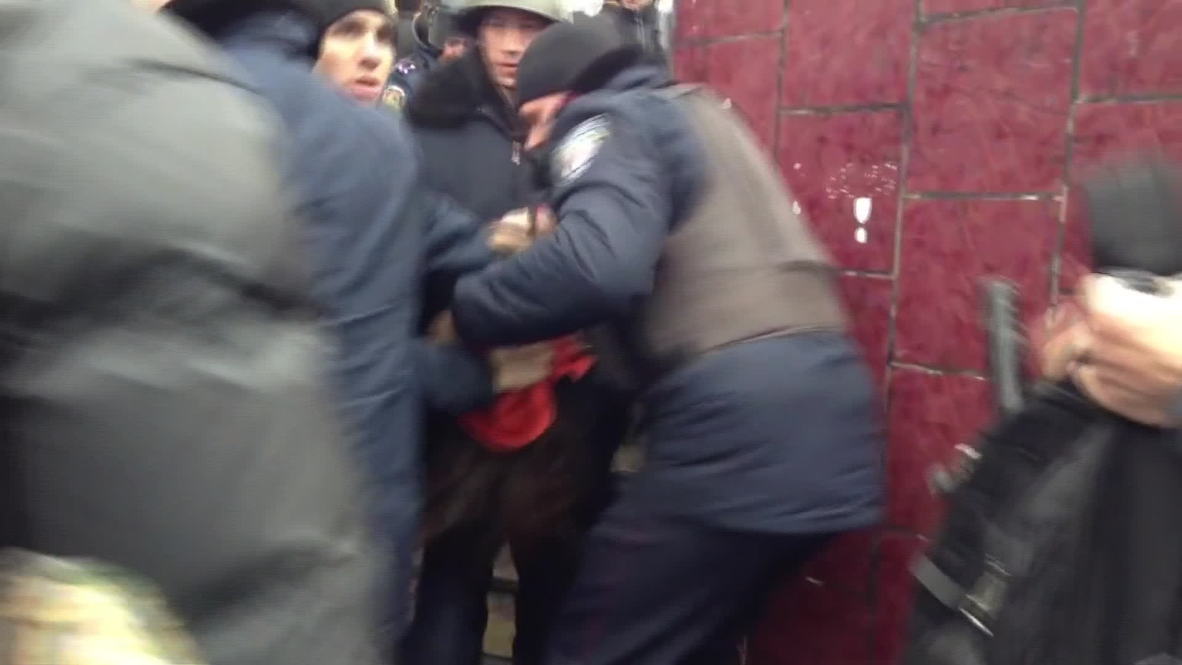 Ukraine: Arrests made in Kharkov protests