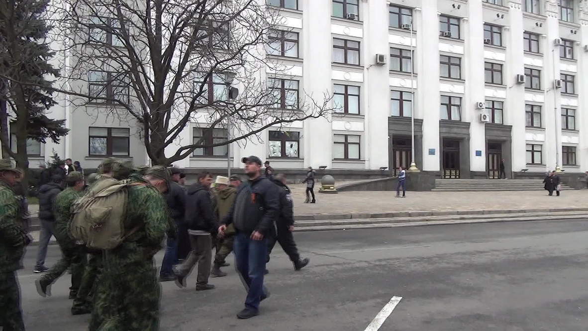 Ukraine: Lugansk self-defence leader pushes for indepenedence from Kiev