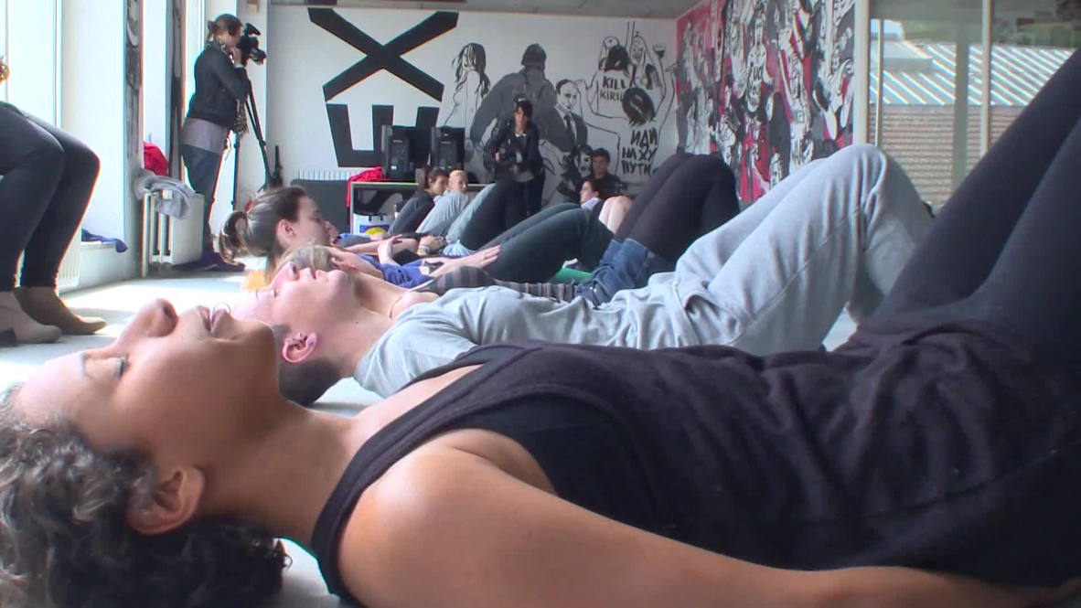 France: Here's how Femen prepare for topless action