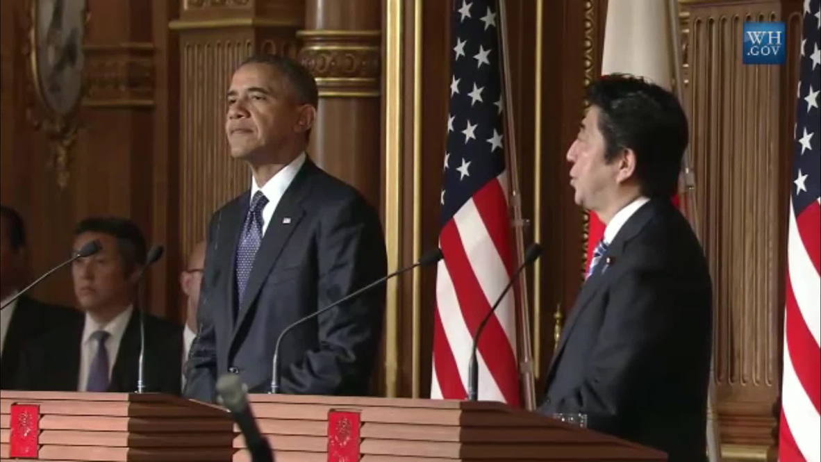 Japan: New sanctions on Russia could be applied within days - Obama
