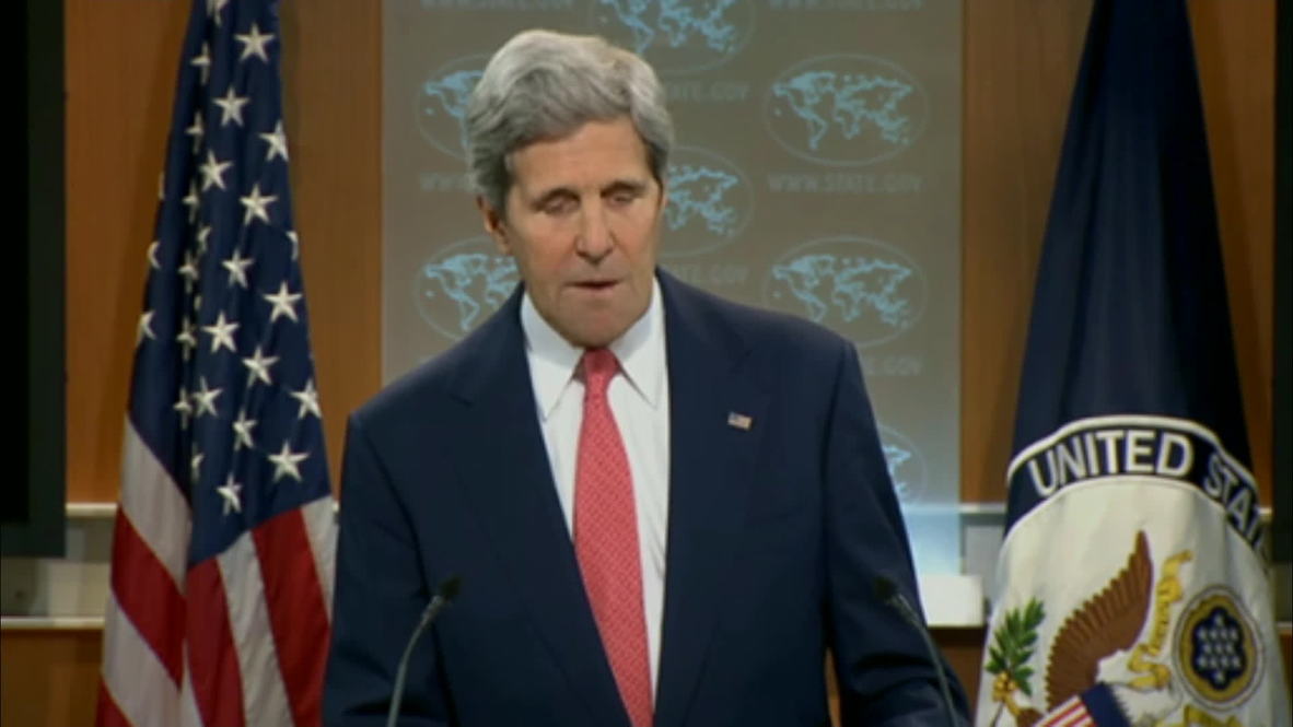 USA: "We are ready to act" - Kerry warns Russia over Ukraine