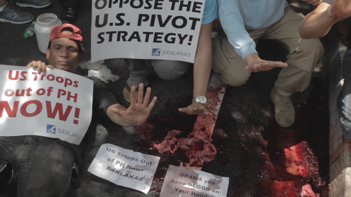 Philippines: Bloody protest against US empire of bases
