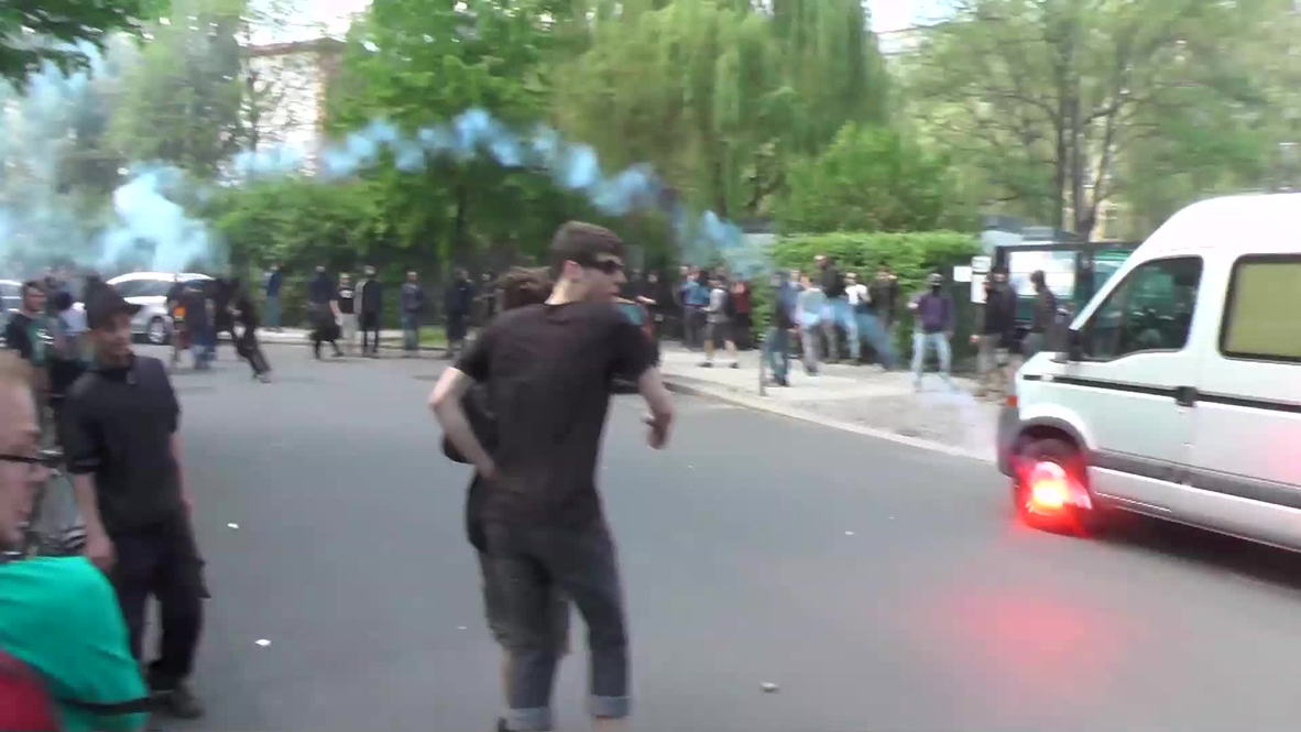 Germany: NPD march sparks violent clashes with antifa