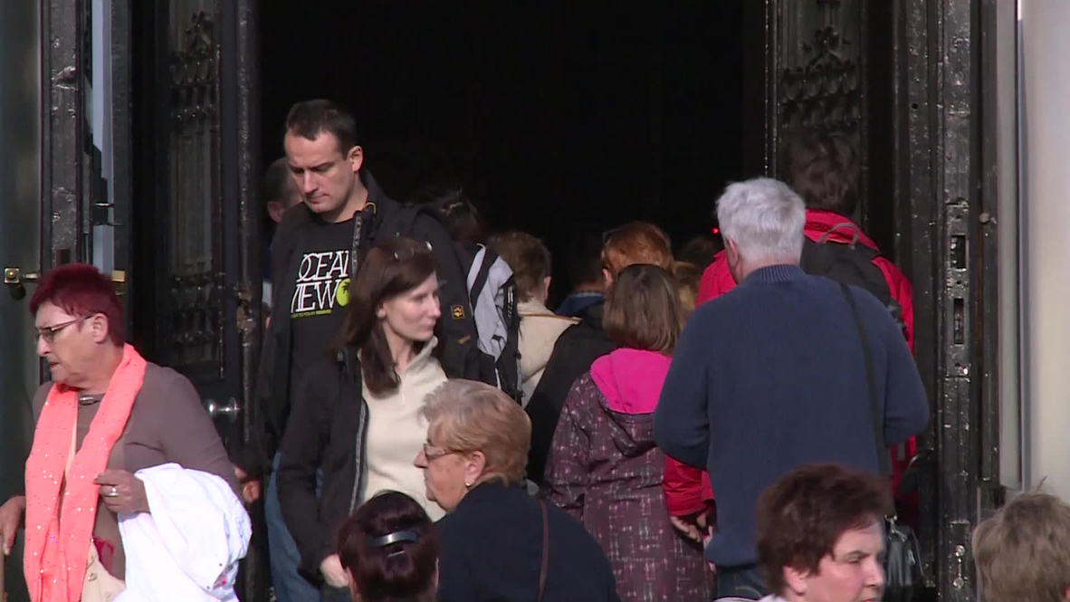Poland: Pilgrims ecstatic on eve of Pope John Paul II's sainthood