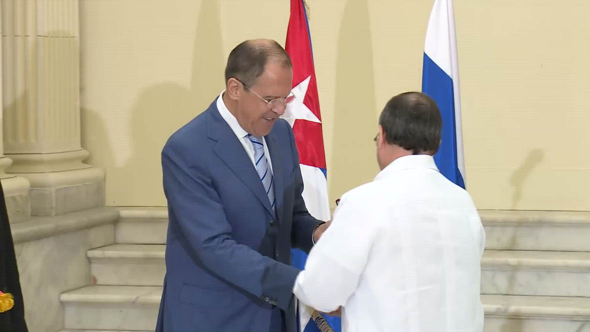 Cuba: Lavrov talks sanctions during Havana visit
