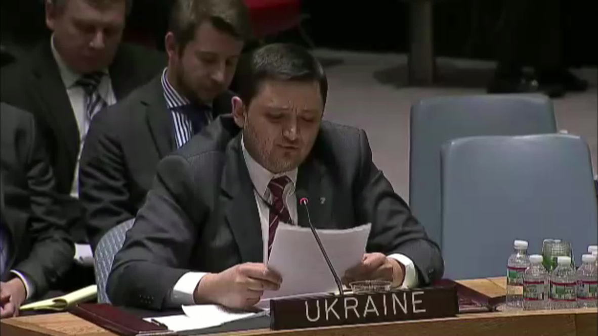 UN: Ukraine says Russian saboteurs at root of violence