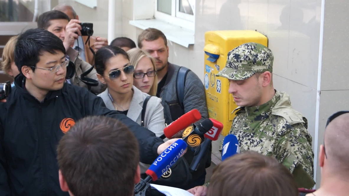 Ukraine: People's Militia of Slavyansk say battle for Kramatorsk continues