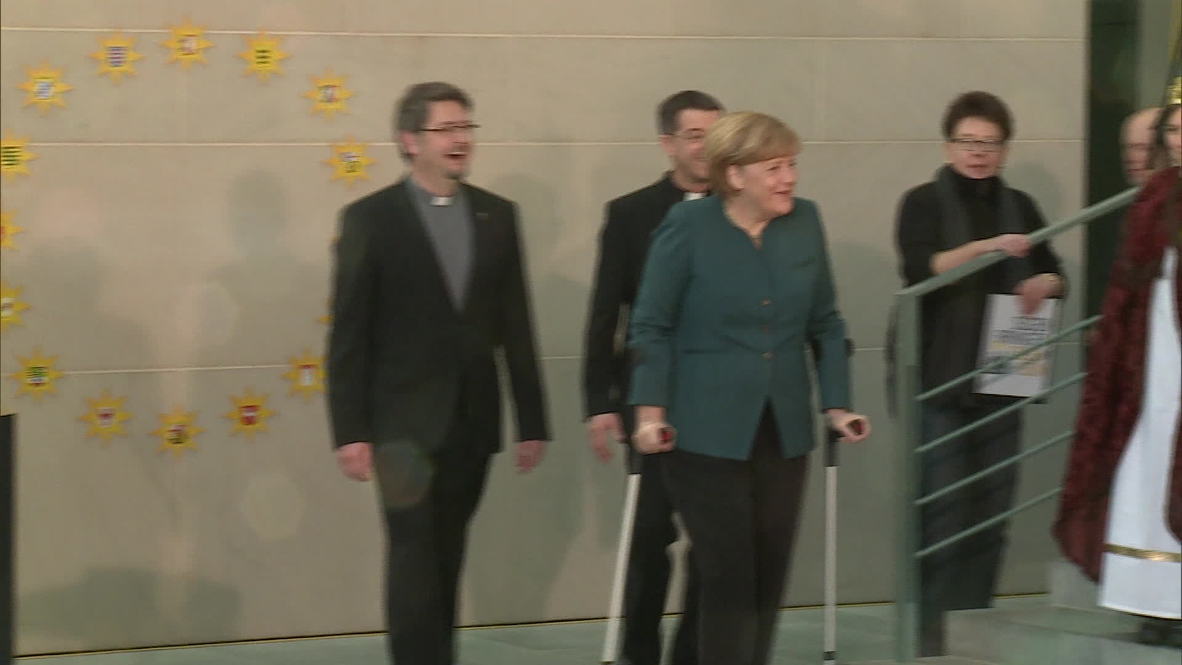 Germany: Merkel slims down after ditching biscuits for veg