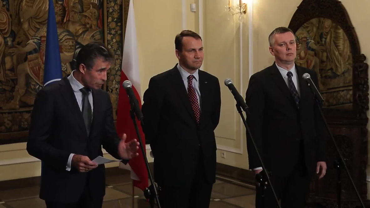Poland: NATO head says Ukraine 'separatists' threaten democracy