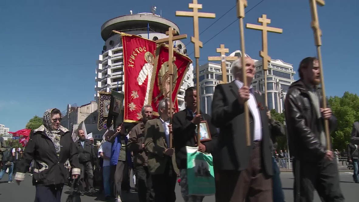 Ukraine: Kiev prays for war veterans at Eternal Glory
