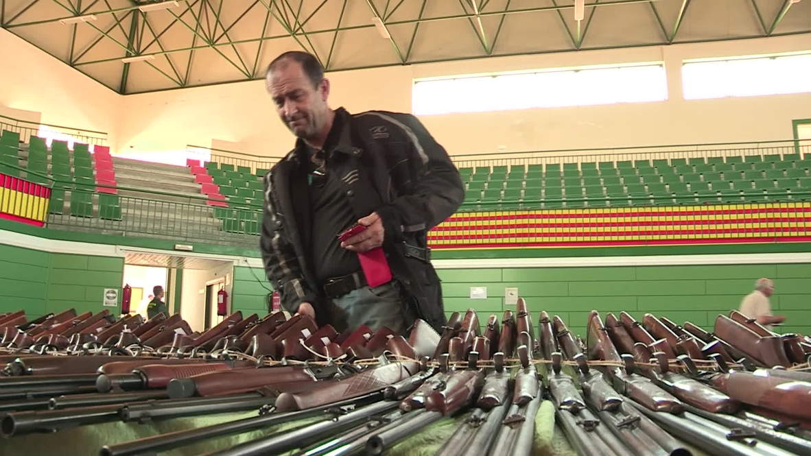 Spain: Huge confiscated arsenal goes up for auction