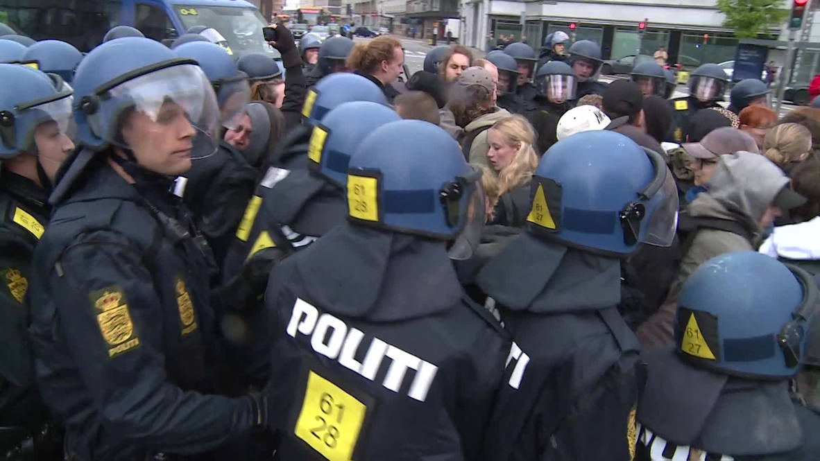 Denmark: Face-off between anti-fascists and police continues in Copenhagen