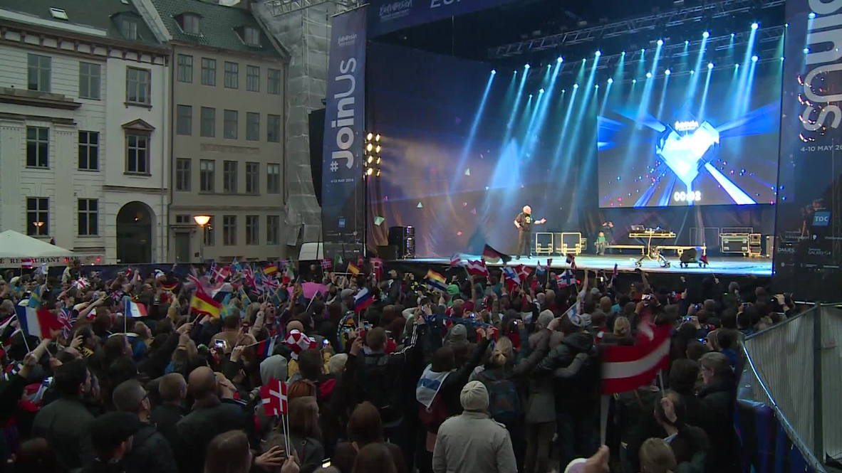 Denmark: Eurovision fans invade Copenhagen for grand final