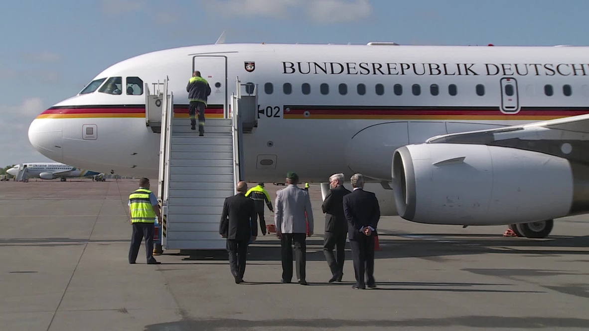 Ukraine: German FM Steinmeier touches down in Kiev