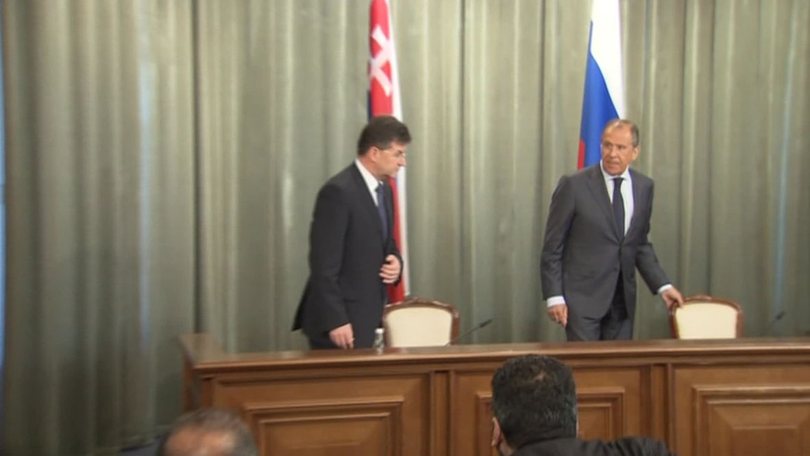 Russia: Lavrov and Lajcak discuss gas trade and Ukraine crisis