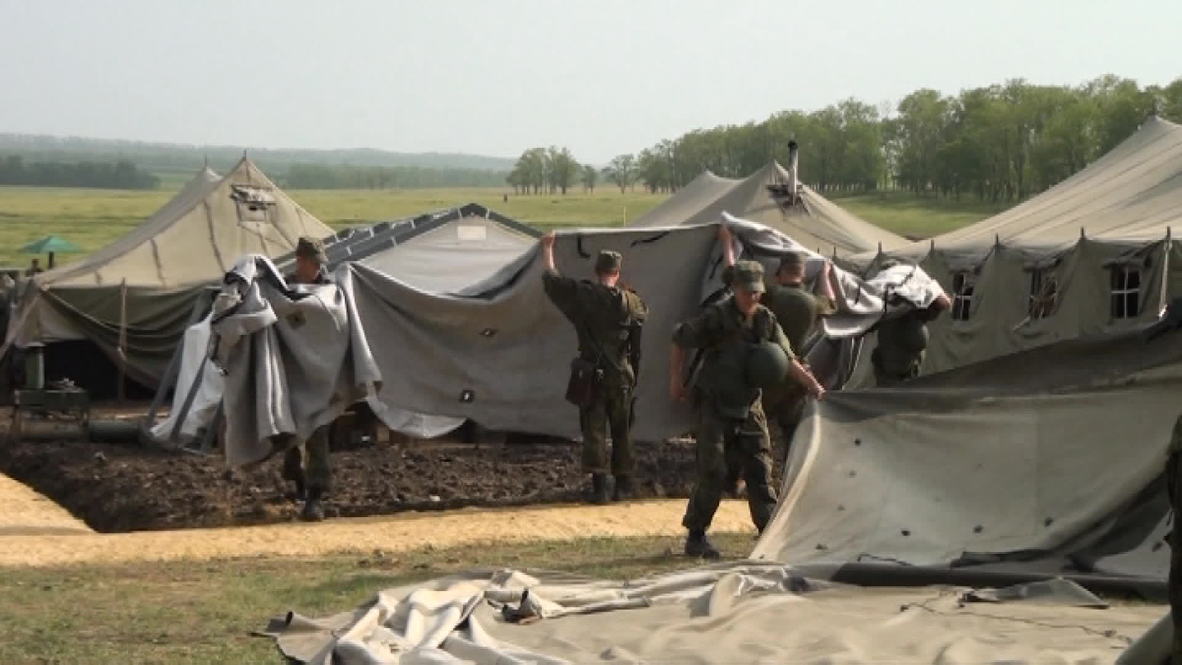 Russia: Russian troops roll back from Rostov region