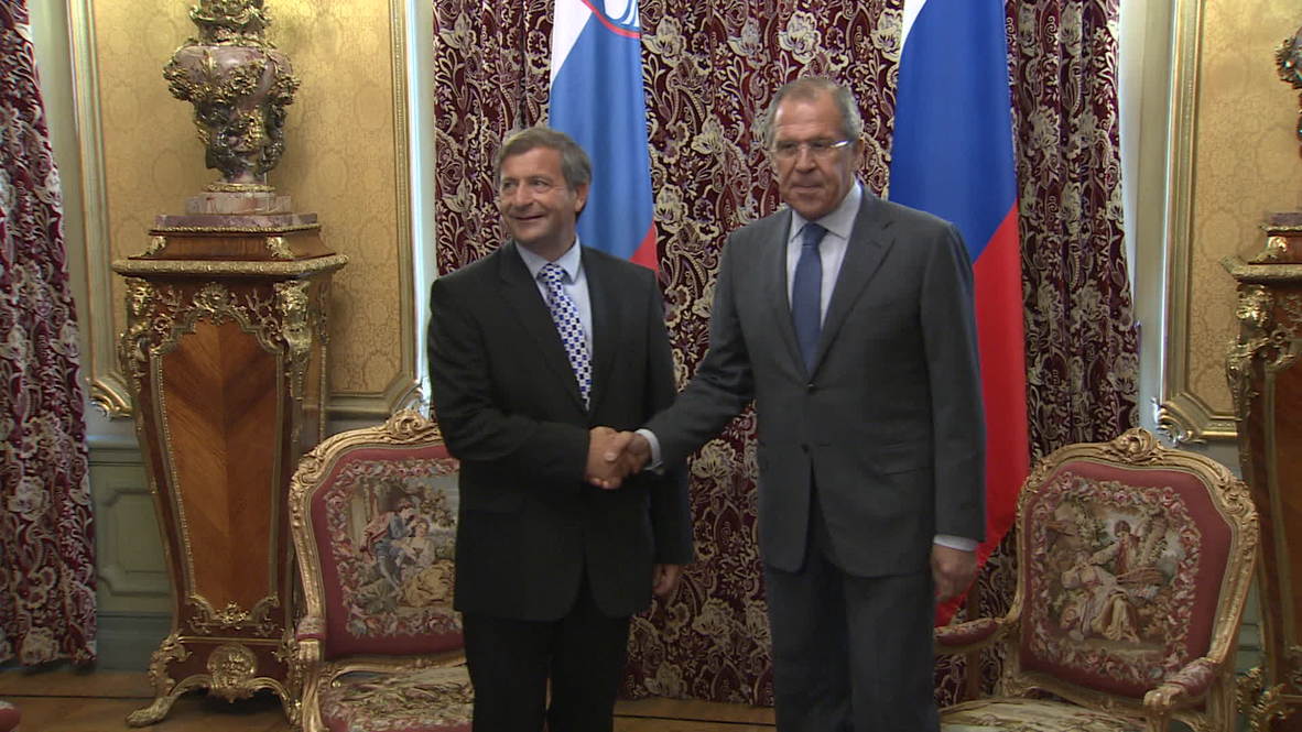 Russia: Lavrov talks trade, Ukraine with Slovenian FM